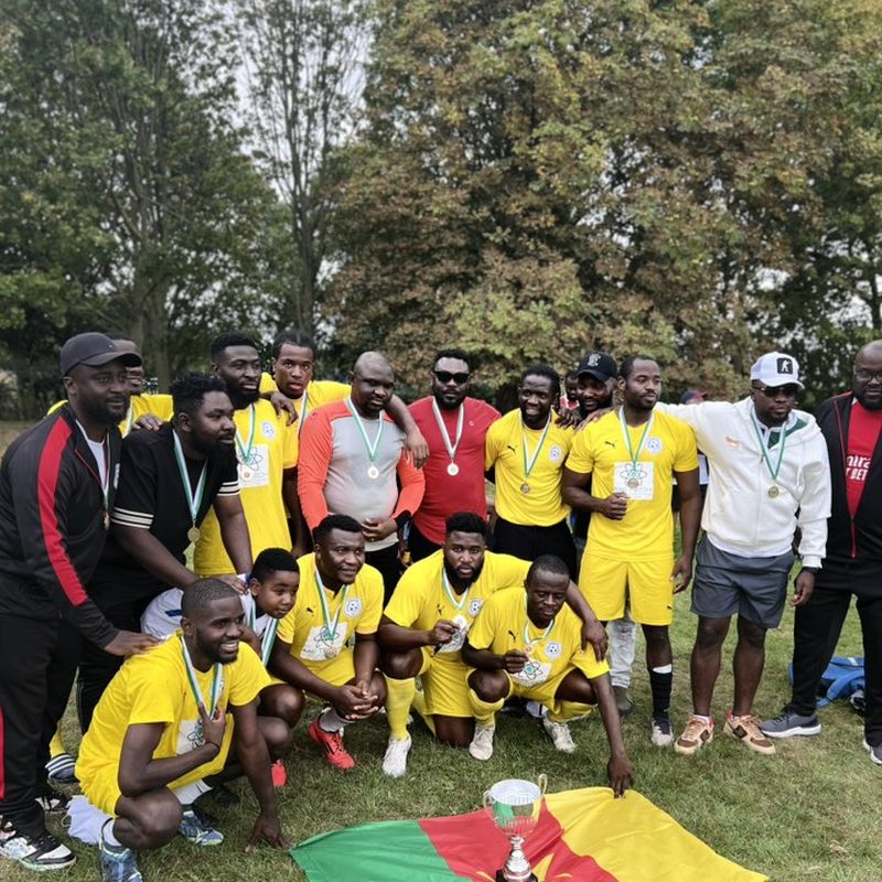 Team Cameroon — champions